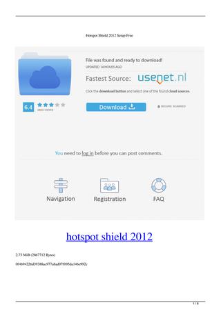 instal the last version for android Hotspot Shield